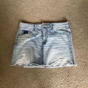 American Eagle Denim Jean Skirt